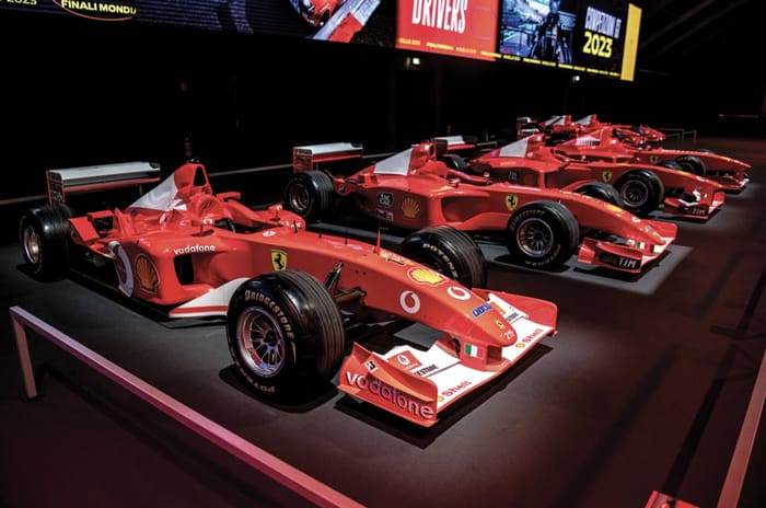 Ferrari F1 cars
